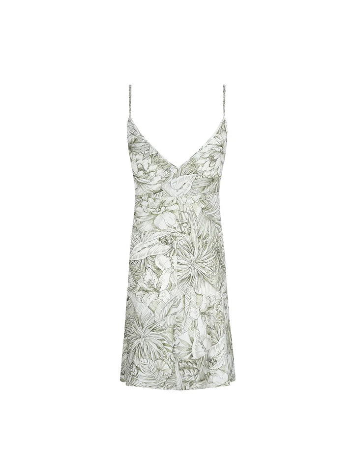 Antigel by Lise Charmel - Echappee Green Night Dress Toile Green