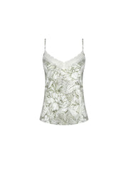 Antigel by Lise Charmel - Echappee Green Camisole Toile Green