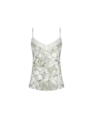 Antigel by Lise Charmel - Echappee Green Camisole Toile Green