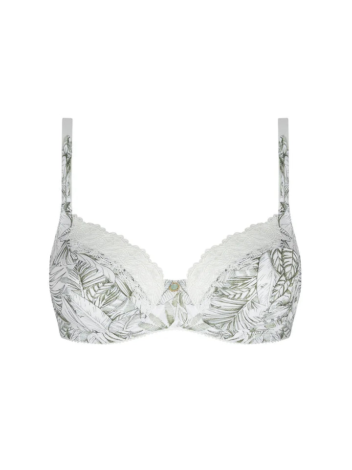 Antigel by Lise Charmel - Echappee Green 3/4 Cup Balconette Toile Green