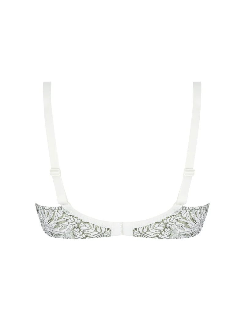 Antigel by Lise Charmel - Echappee Green 3/4 Cup Balconette Toile Green