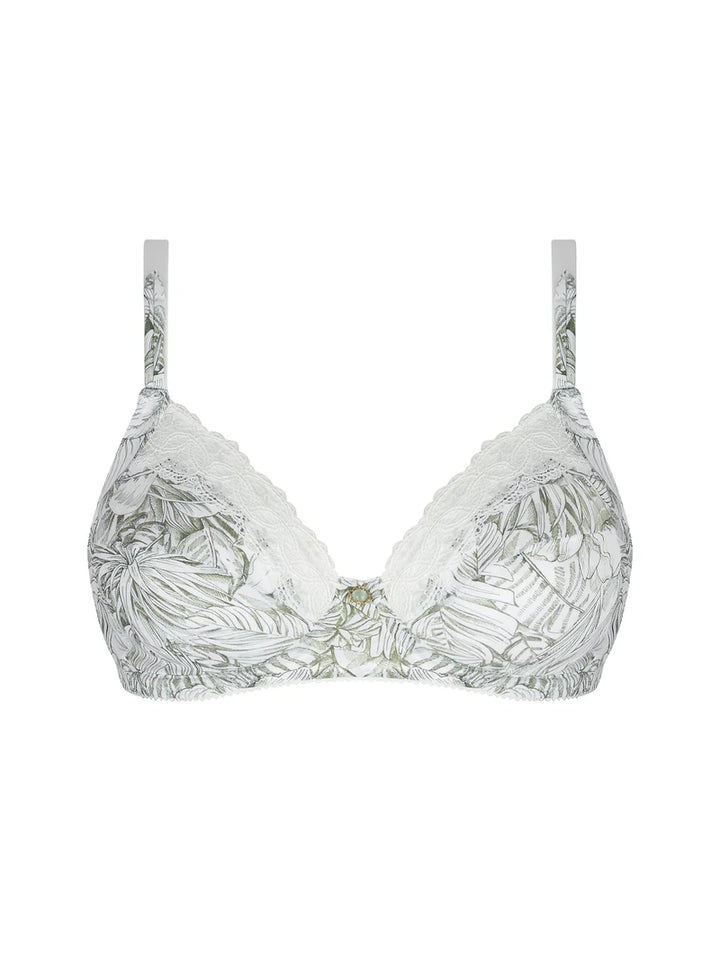 Antigel by Lise Charmel - Echappee Green 3 Part Full Cup Support Bra Toile Green