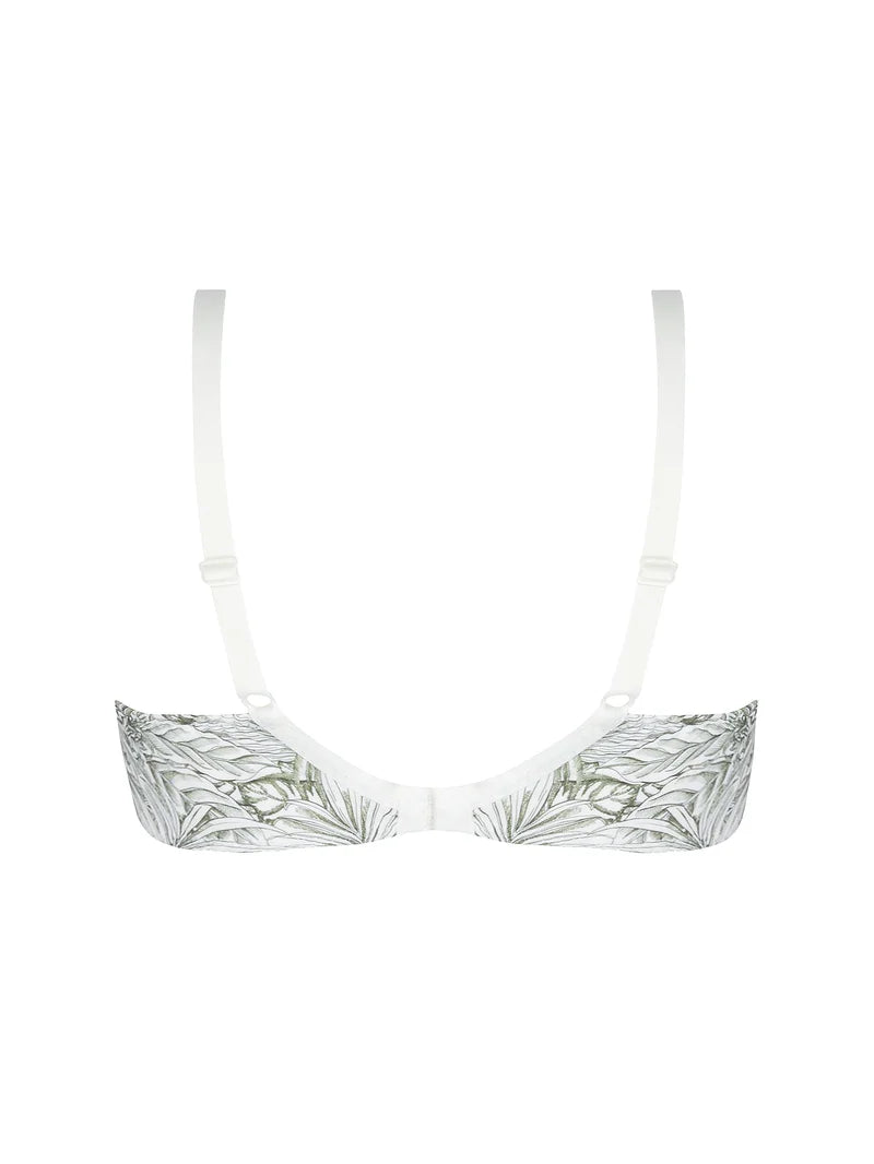 Antigel by Lise Charmel - Echappee Green 3 Part Full Cup Support Bra Toile Green