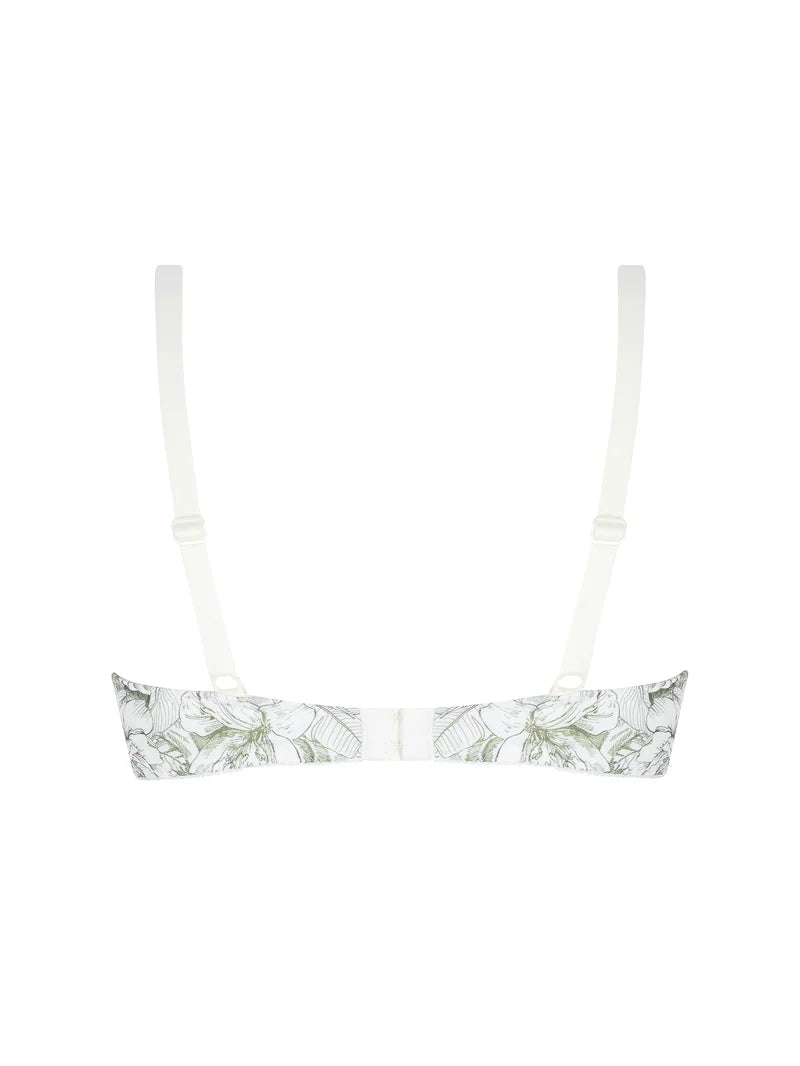 Antigel by Lise Charmel - Echappee Green Wireless Triangle Support Bra Toile Green