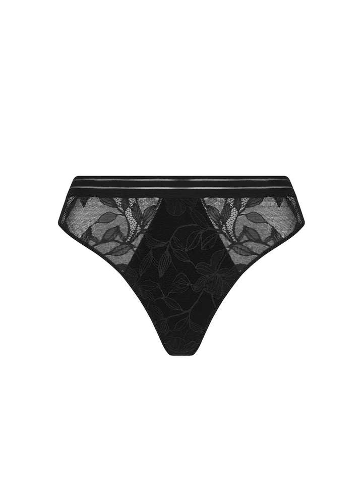Antigel By Lise Charmel - Dentelle Rebelle Thong Noir