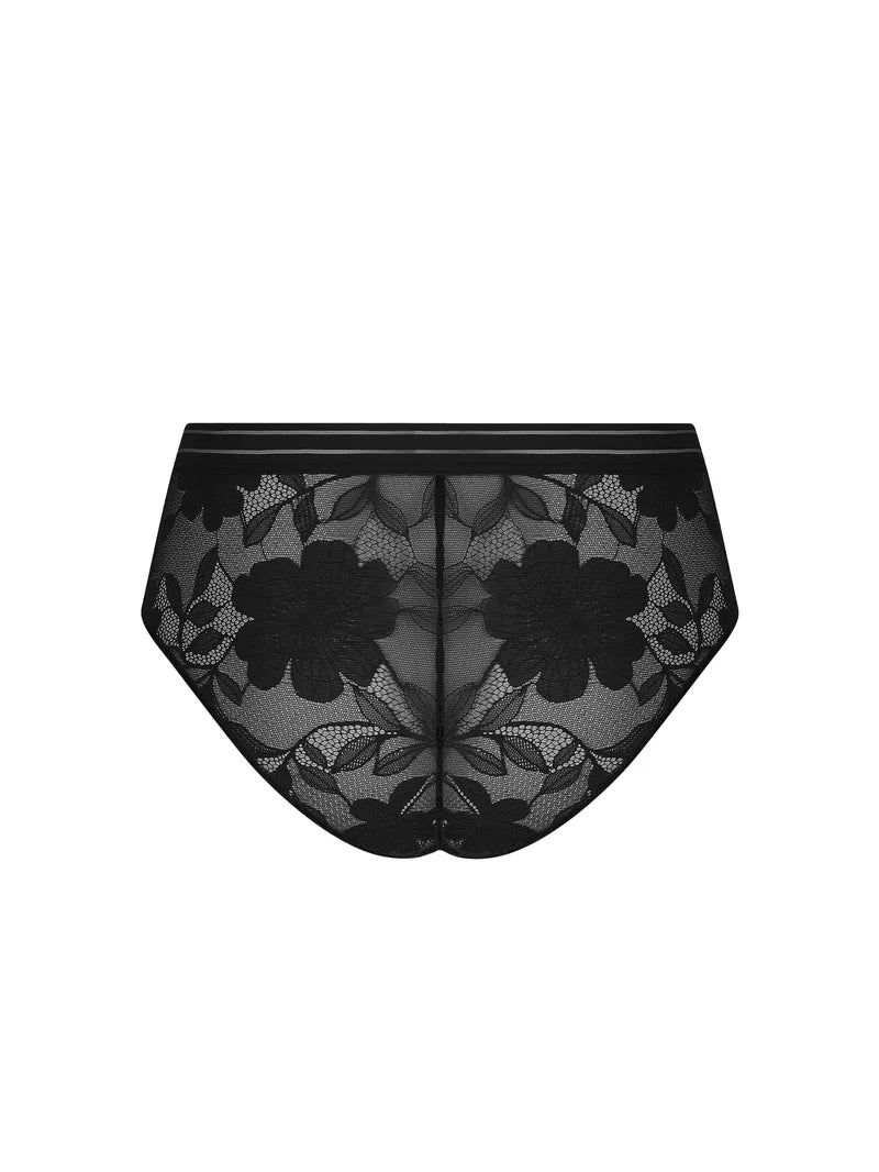 Antigel By Lise Charmel - Dentelle Rebelle Boyshort Noir