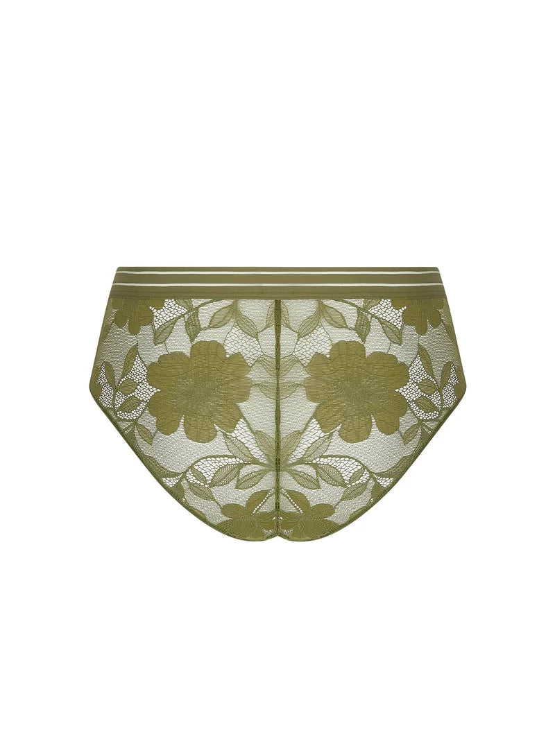 Antigel by Lise Charmel - Dentelle Rebelle Boyshort Vert Mousse