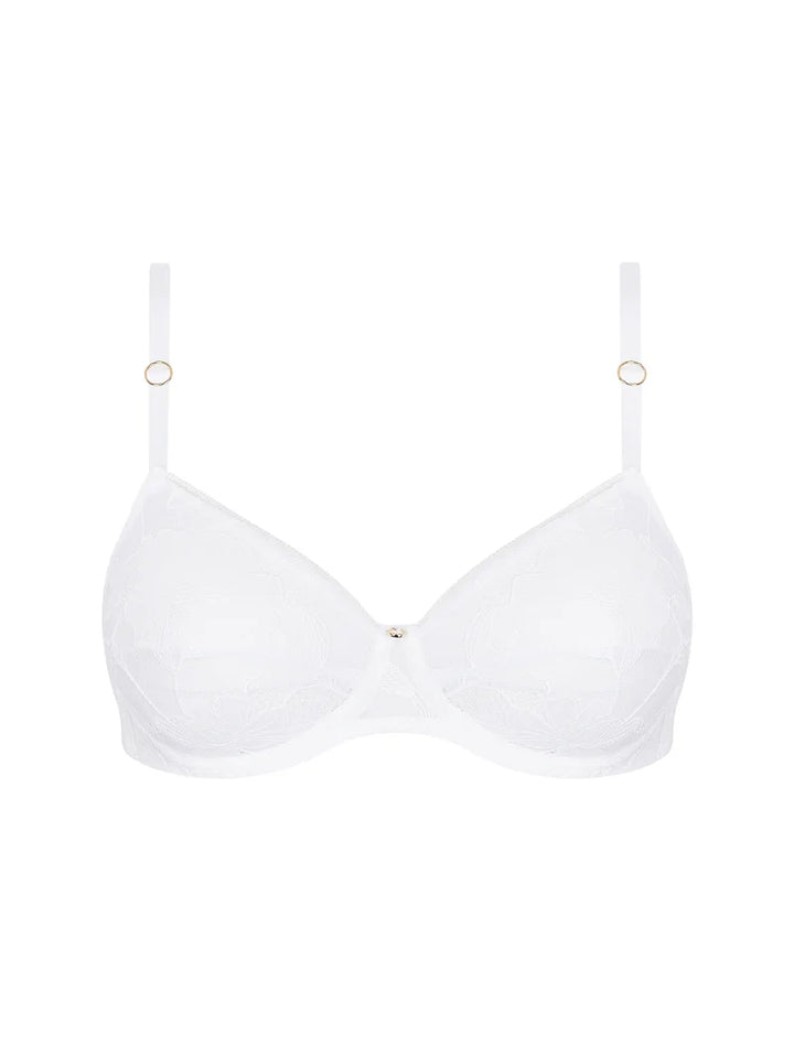 Antigel by Lise Charmel - Dentelle Rebelle Full Cup Bra Blanc