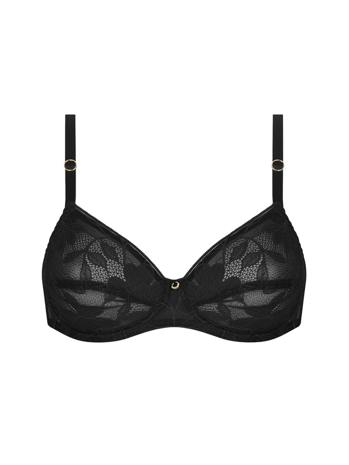 Antigel By Lise Charmel - Dentelle Rebelle Full Cup Bra Noir
