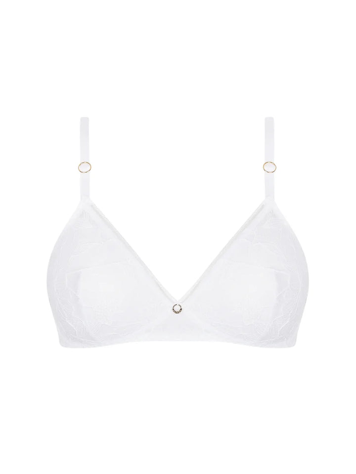 Antigel by Lise Charmel - Dentelle Rebelle Wireless Triangle Bra Blanc