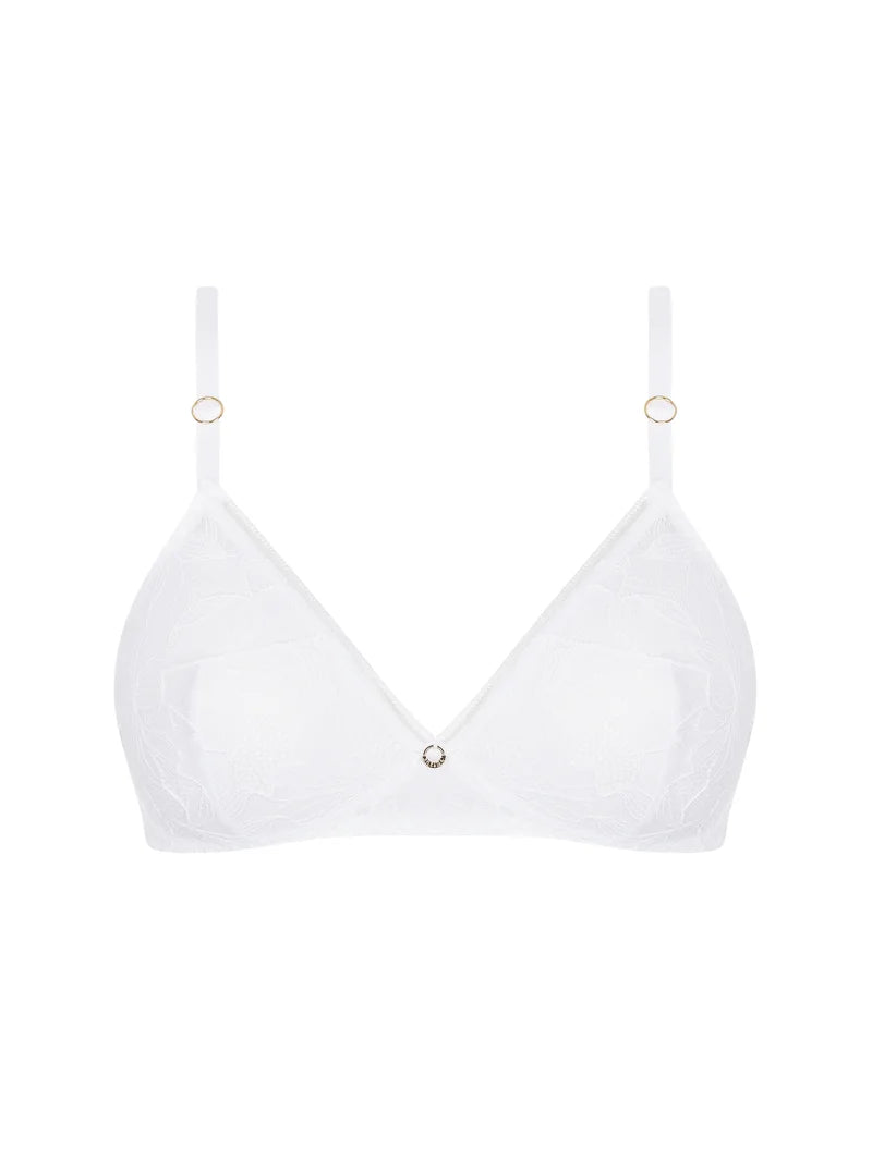 Antigel by Lise Charmel - Dentelle Rebelle Wireless Triangle Bra Blanc
