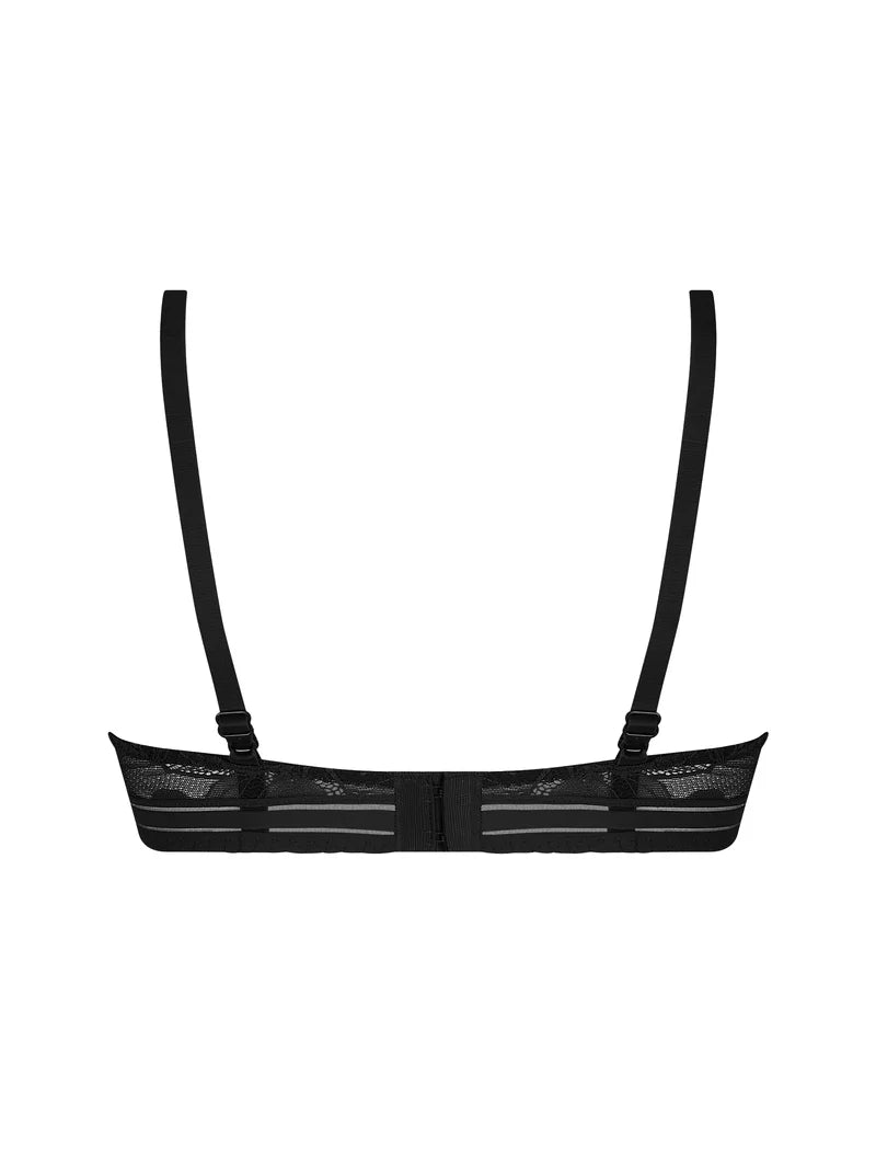 Antigel By Lise Charmel - Dentelle Rebelle Wireless Triangle Bra Noir
