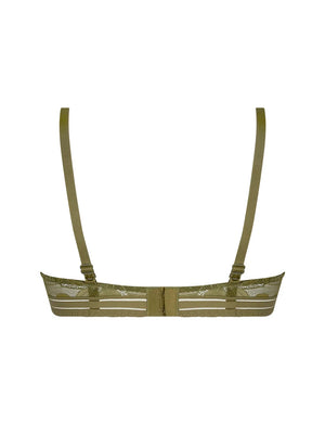 Antigel by Lise Charmel - Dentelle Rebelle Wireless Triangle Bra Vert Mousse