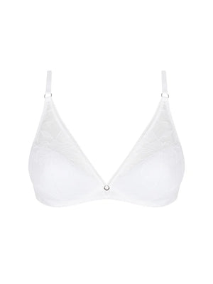 Antigel by Lise Charmel - Dentelle Rebelle Light Padded Bra Blanc