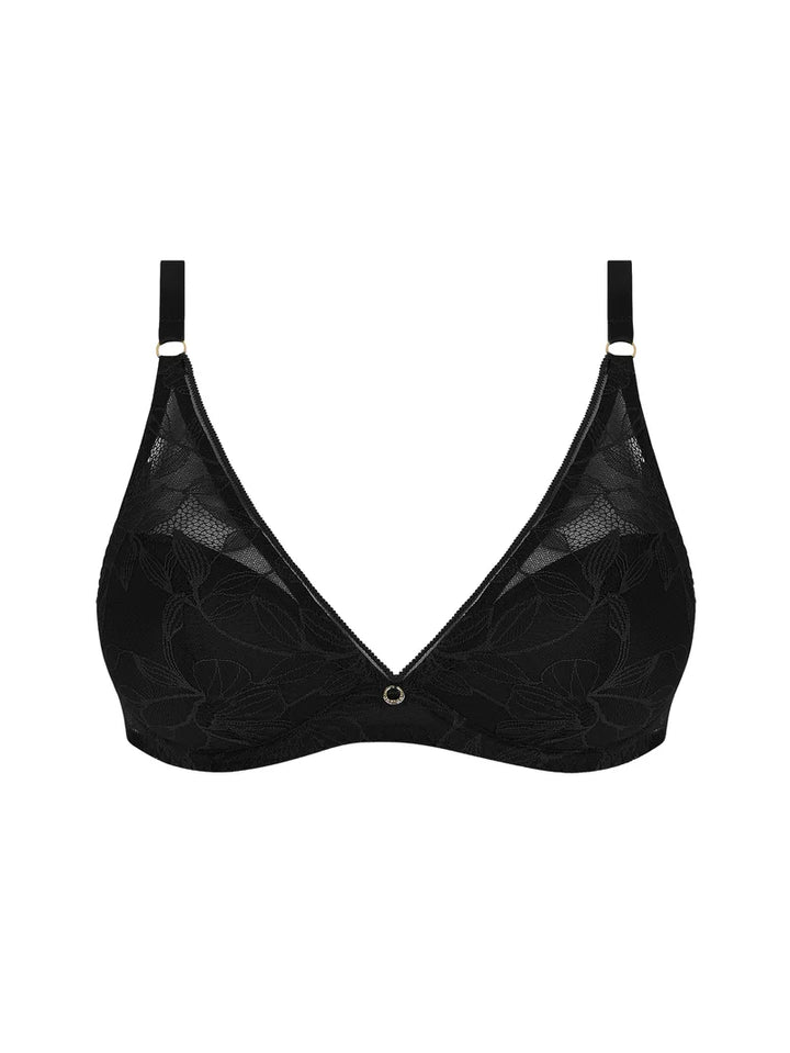 Antigel By Lise Charmel - Dentelle Rebelle Light Padded Bra Noir