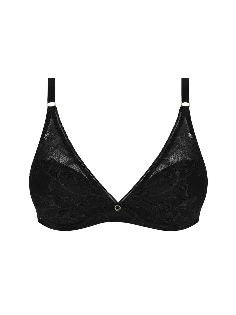 Antigel By Lise Charmel - Dentelle Rebelle Light Padded Bra Noir