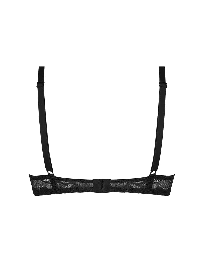 Antigel By Lise Charmel - Dentelle Rebelle Light Padded Bra Noir