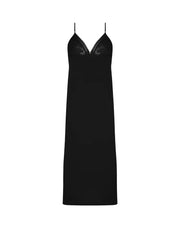Antigel By Lise Charmel - Dentelle Rebelle Long Nighty Noir