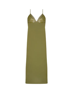Antigel by Lise Charmel - Dentelle Rebelle Long Nighty Vert Mousse