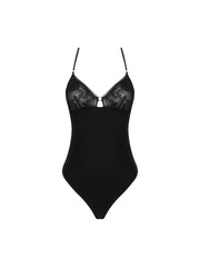Antigel By Lise Charmel - Dentelle Rebelle Rtw Bodysuit Noir