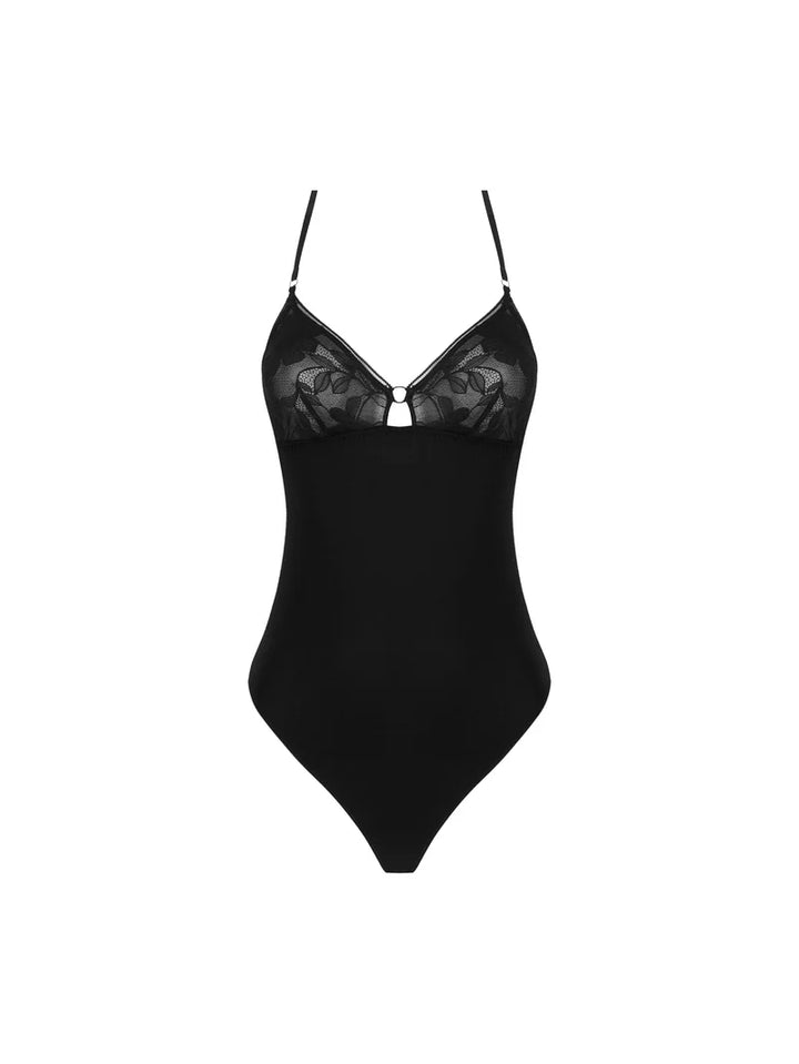 Antigel By Lise Charmel - Dentelle Rebelle Rtw Bodysuit Noir