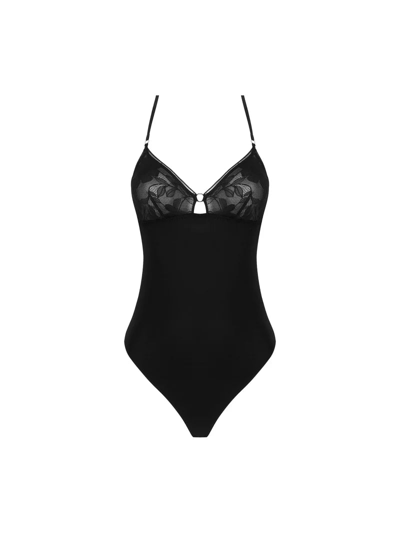 Antigel By Lise Charmel - Dentelle Rebelle Rtw Bodysuit Noir