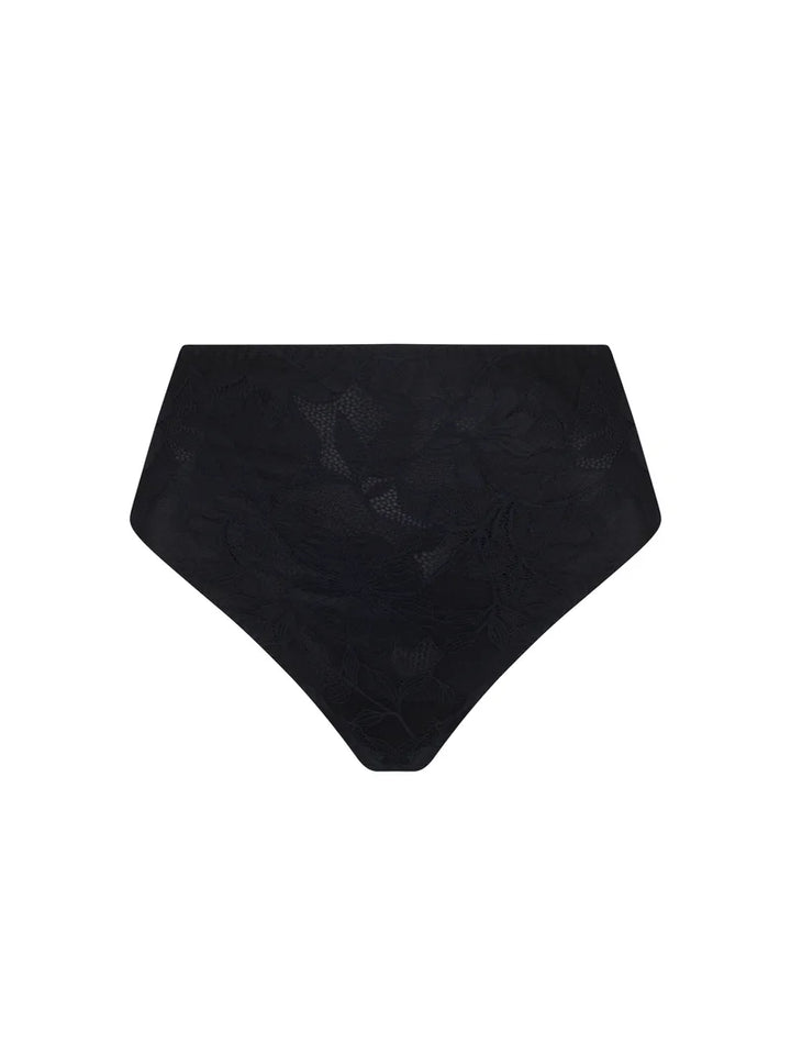 Antigel By Lise Charmel - Dentelle Rebelle High Waist Brief Noir
