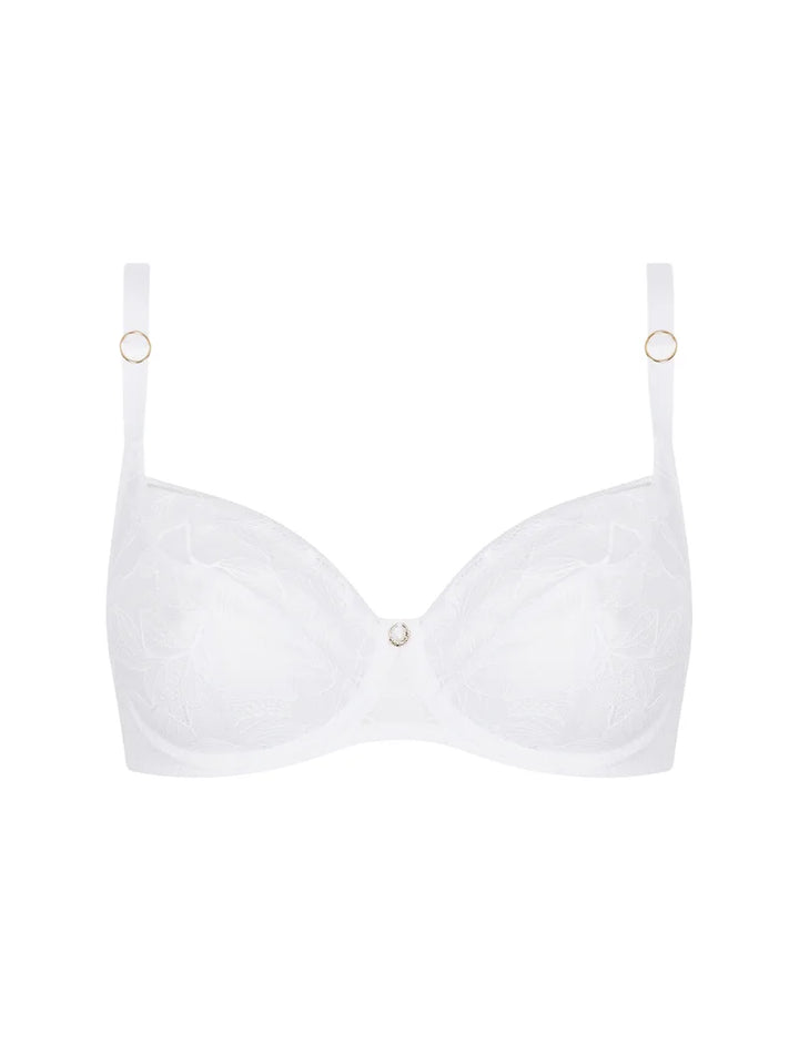 Antigel by Lise Charmel - Dentelle Rebelle Half Cup Bra Blanc