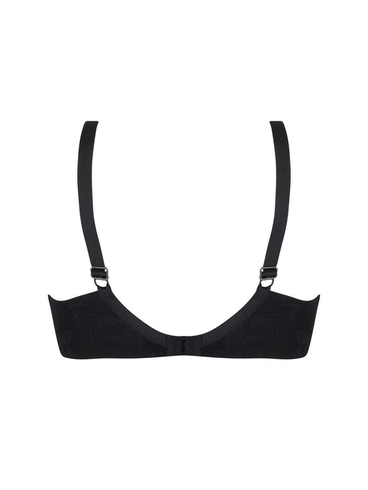 Antigel By Lise Charmel - Dentelle Rebelle 3/4 Cup Balconette Noir