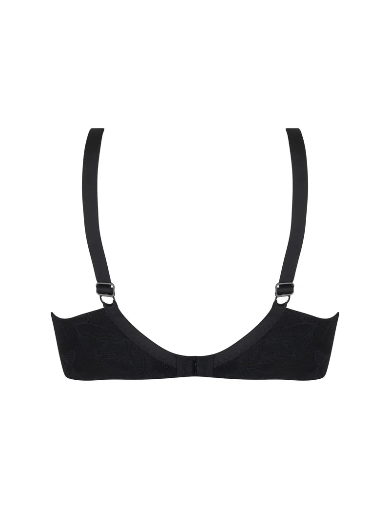 Antigel By Lise Charmel - Dentelle Rebelle 3/4 Cup Balconette Noir
