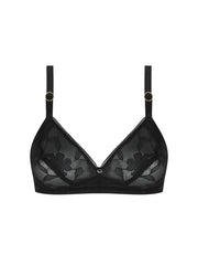 Antigel By Lise Charmel - Dentelle Rebelle Wireless Triangle Bra Noir