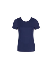Antigel by Lise Charmel - En Mode Yoga Short-Sleeved Top Bleu Yoga