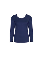 Antigel di Lise Charmel - Top a maniche lunghe En Mode Yoga Bleu Yoga