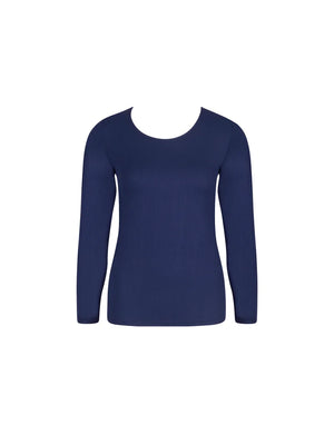 Antigel di Lise Charmel - Top a maniche lunghe En Mode Yoga Bleu Yoga