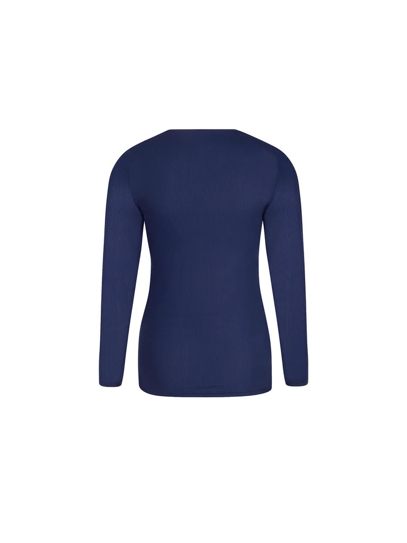 Antigel by Lise Charmel - En Mode Yoga Long Sleeved Top Bleu Yoga