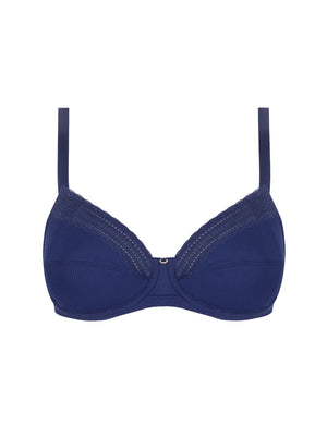 Antigel by Lise Charmel - En Mode Yoga Supportive Full Cup Bra Bleu Yoga