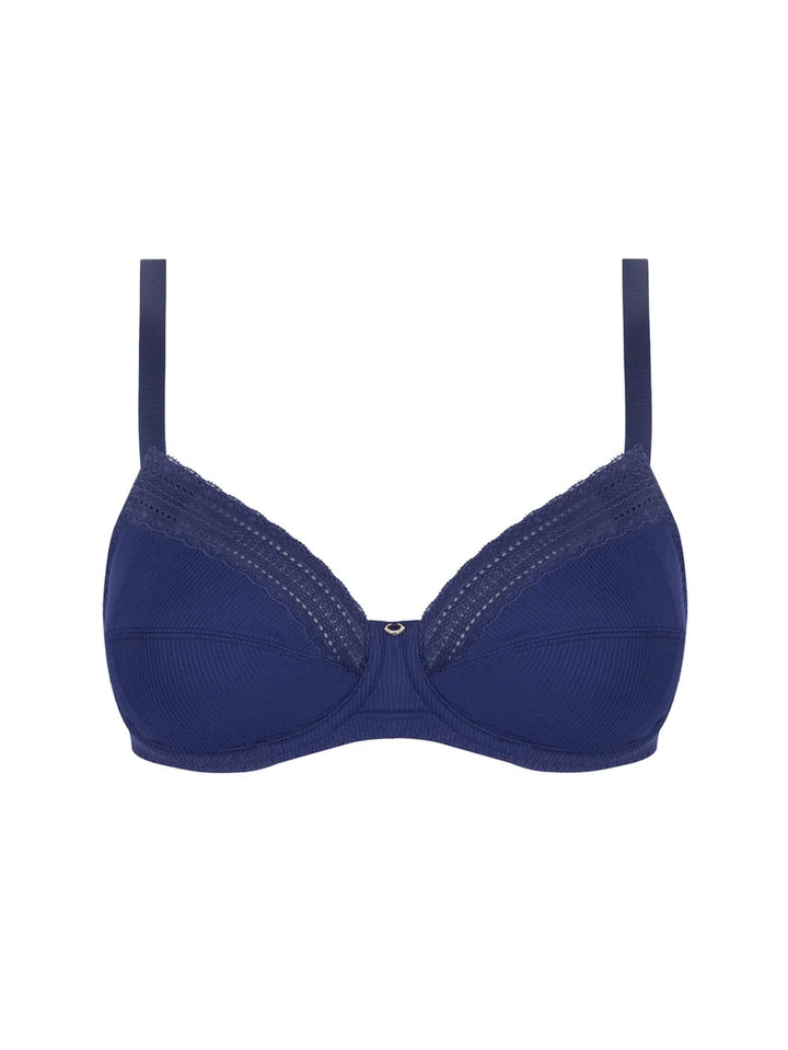 Antigel by Lise Charmel - En Mode Yoga Supportive Full Cup Bra Bleu Yoga