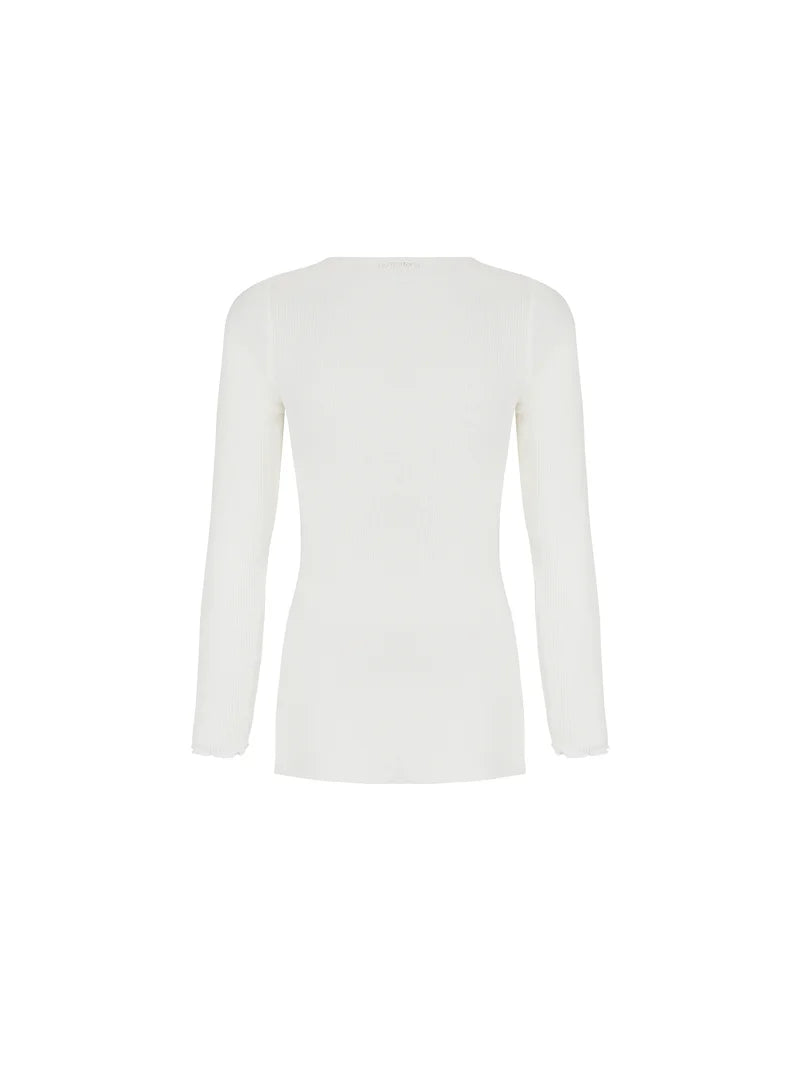 Lise Charmel - Plaisir Caresse Long Sleeved Top Ecru Nacre