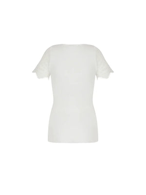 Lise Charmel - Plaisir Caresse Short Sleeved Top Ecru Nacre