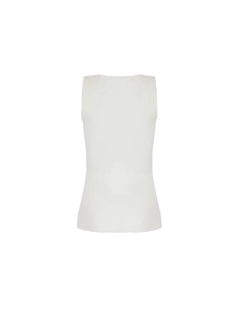 Lise Charmel - Plaisir Caresse Sleeveless Top Ecru Nacre