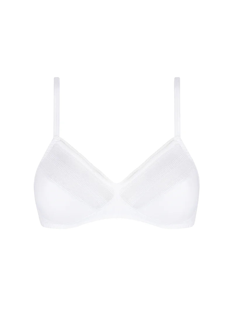 Antigel by Lise Charmel - New Apesanteur Wireless Triangle Bra Blanc