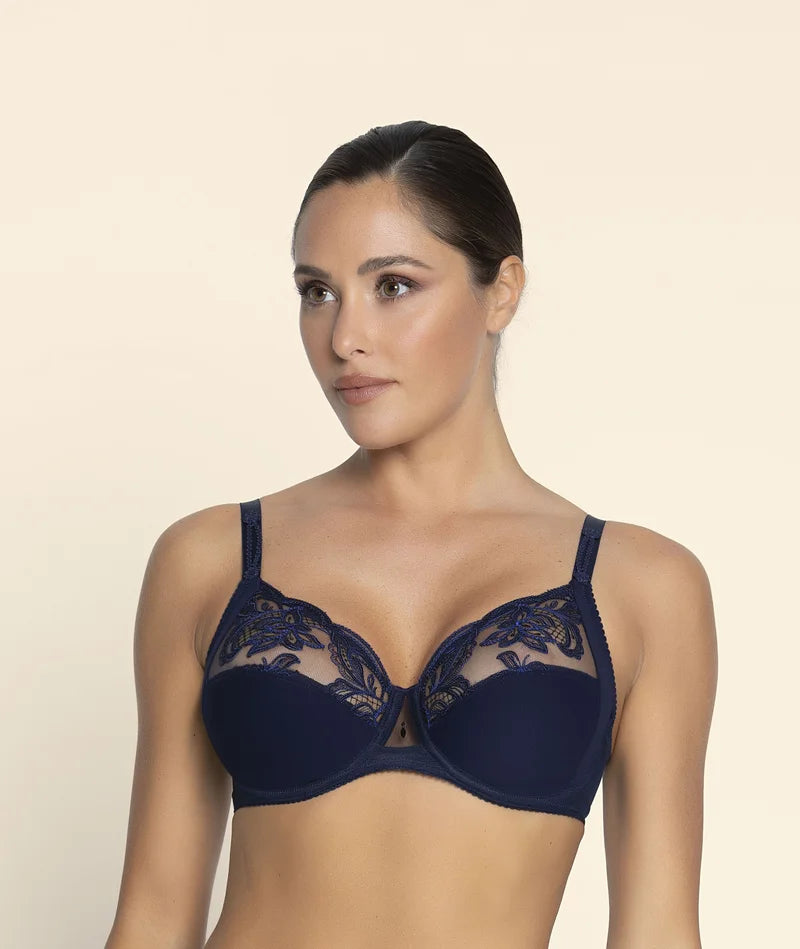 Lise Charmel - Eclat Couture 3 Parts Full Cup Bra Bleu Night