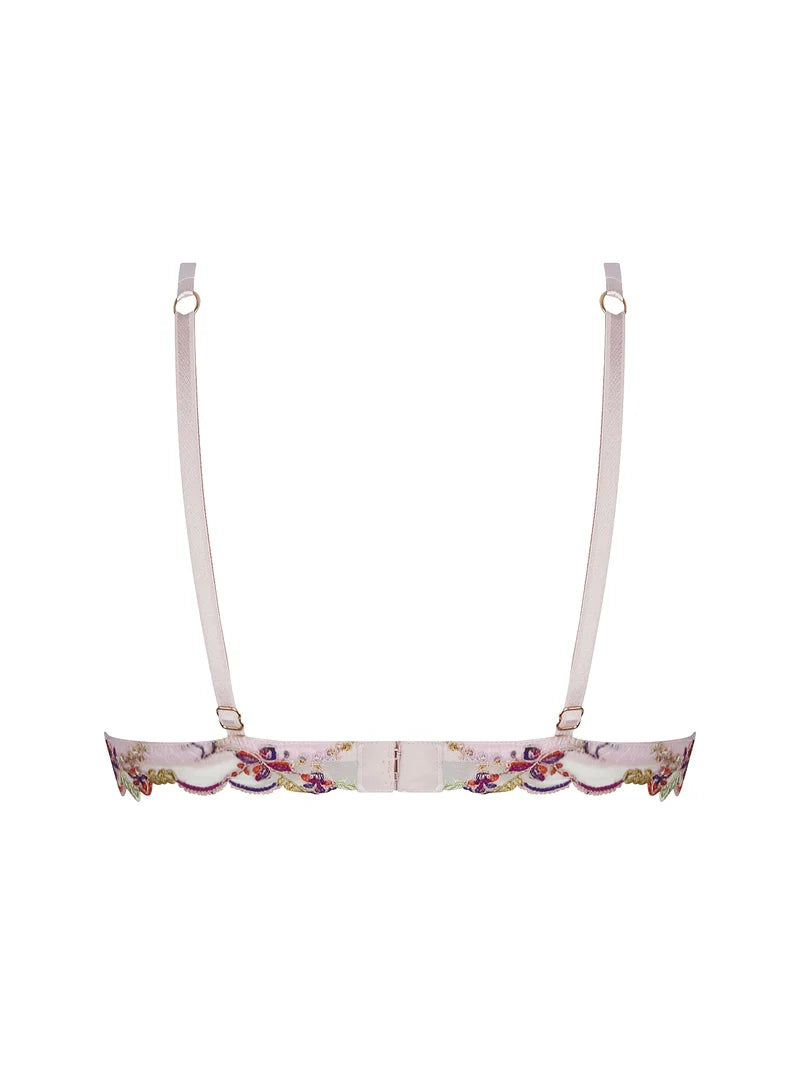 Lise Charmel - L'hiver En Fete Wireless Triangle Bra Roses D'hiver