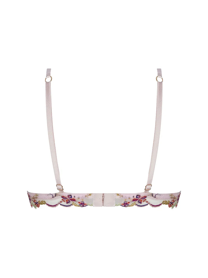 Lise Charmel - L'hiver En Fete Wireless Triangle Bra Roses D'hiver