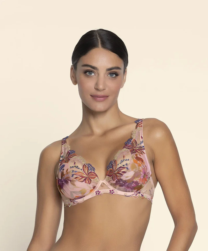 Lise Charmel - L'hiver En Fete Glam Push Up Bra Roses D'hiver