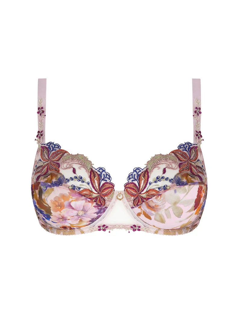 Lise Charmel - L'hiver En Fete Supportive Half Cup Bra Roses D'hiver