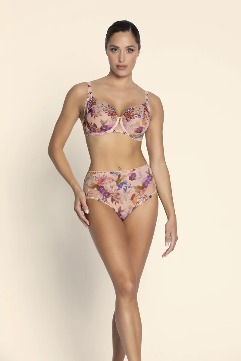 Lise Charmel - L'hiver En Fete 3 Parts Full Cup Bra Roses D'hiver
