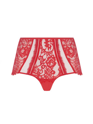 Lise Charmel - Desirs De Venise High Waist Shorty Grenat Venise