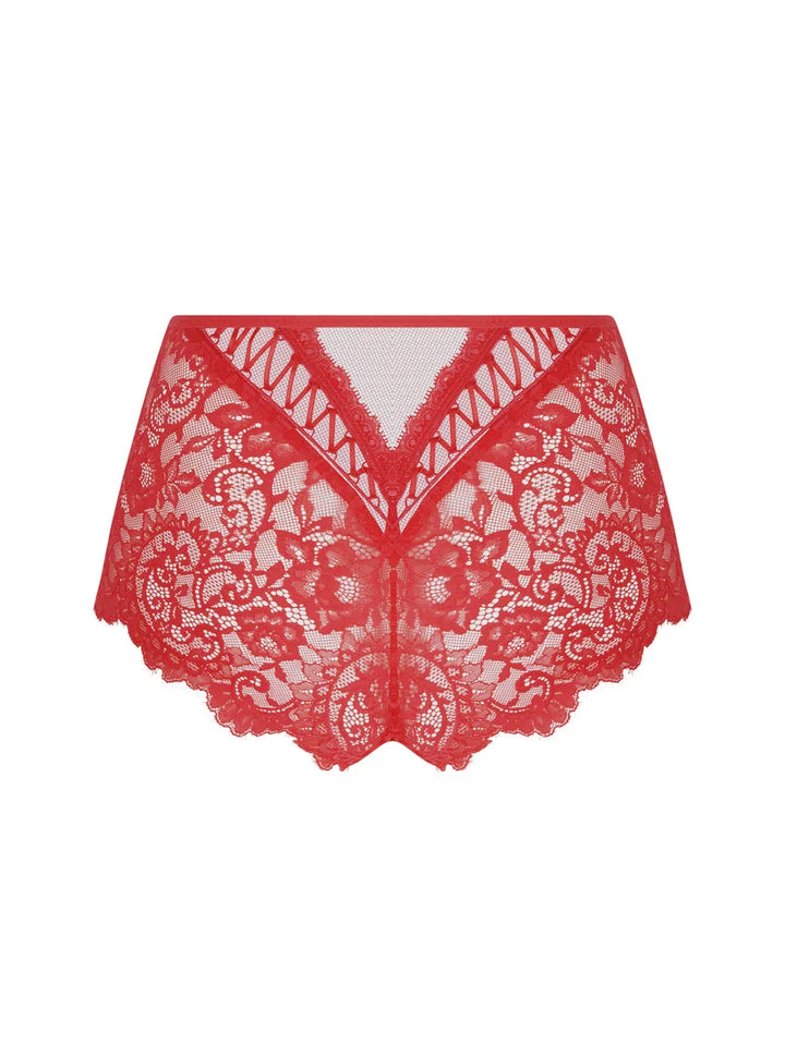 Lise Charmel - Desirs De Venise High Waist Shorty Grenat Venise
