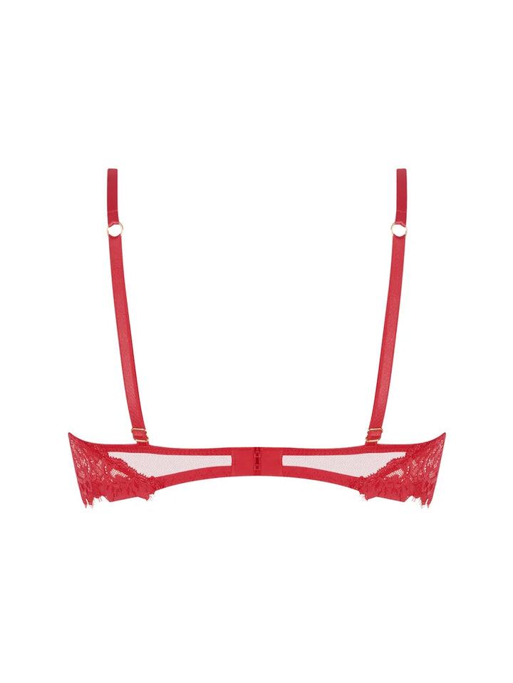 Lise Charmel - Desirs De Venise Half Cup Bra Grenat Venise